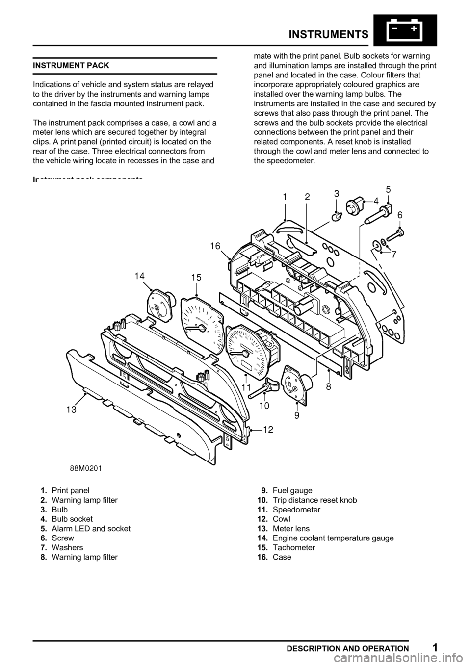 LAND ROVER FREELANDER 1998 Workshop Manual
LAND ROVER FREELANDER 1998 Workshop Manual
