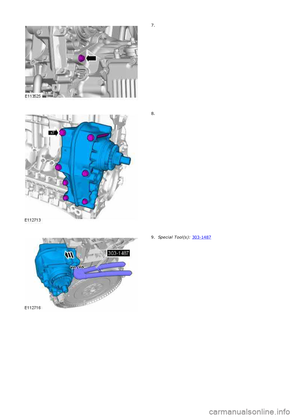 LAND ROVER FRELANDER 2 2006 Repair Manual 7.
8.
Speci al Tool (s ):
303-1487 9. LAND ROVER FRELANDER 2 2006 Repair Manual 7.
8.
Speci al Tool (s ):
303-1487 9.
