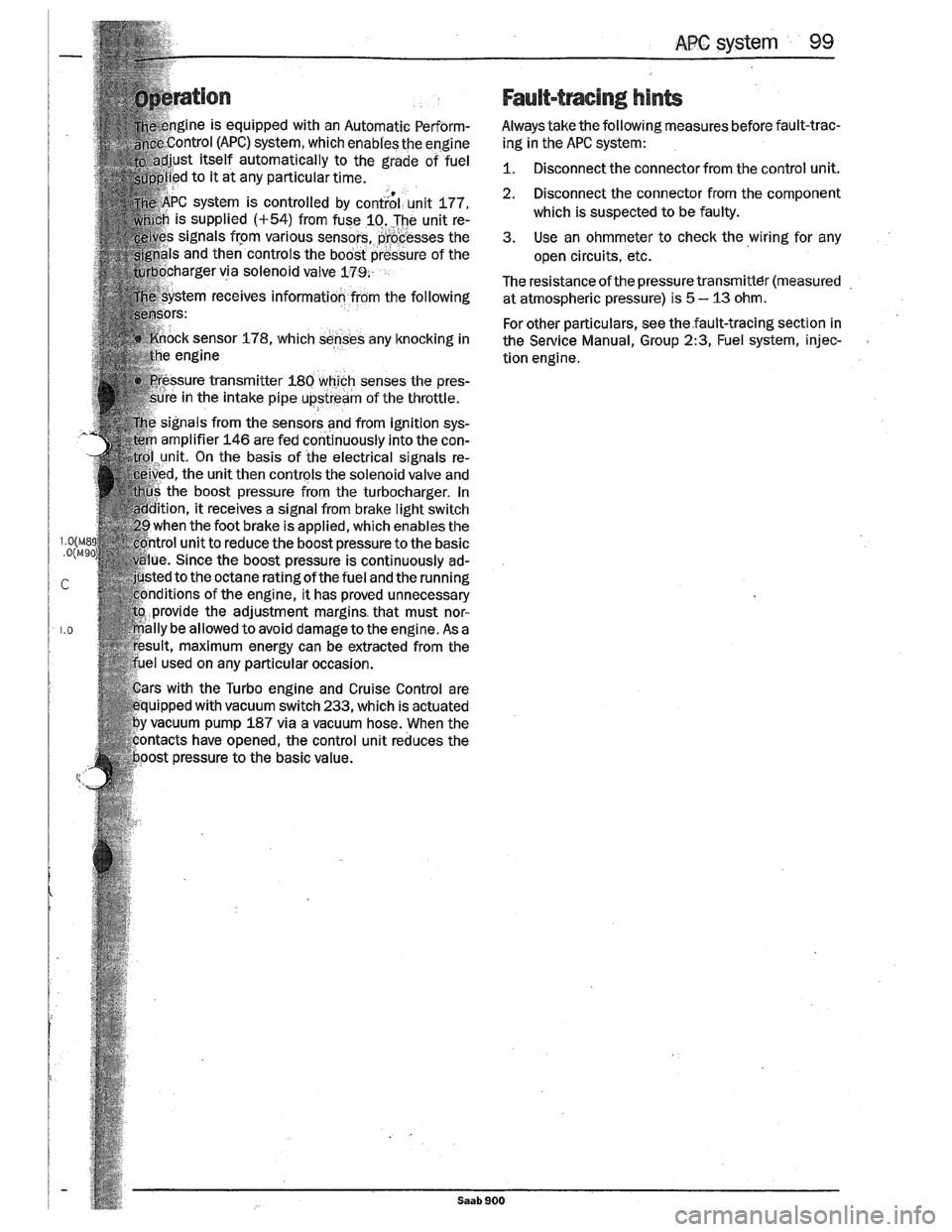 SAAB 900 1989  Service Manual Downloaded from www.Manualslib.com manuals search engine   