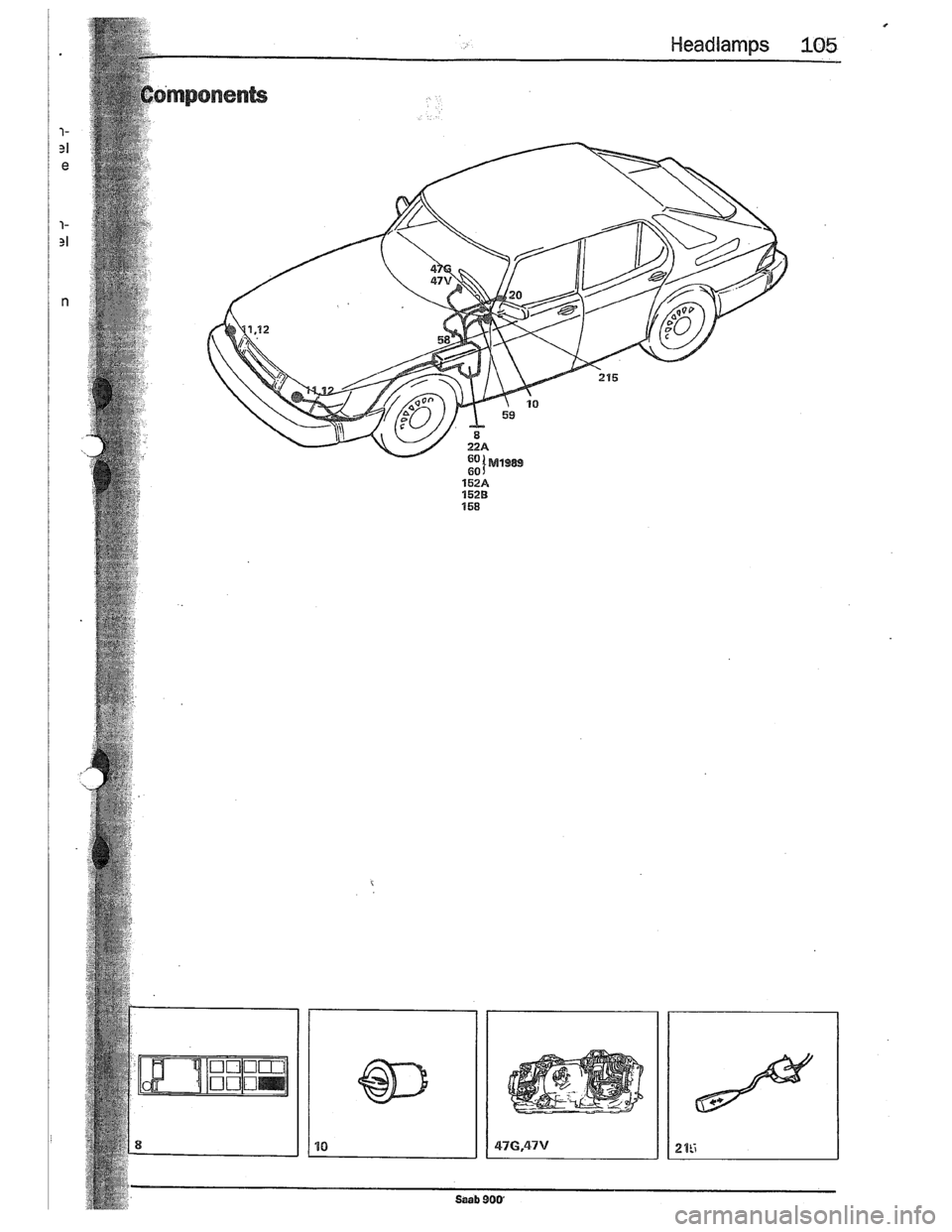 SAAB 900 1989  Service Manual Downloaded from www.Manualslib.com manuals search engine   