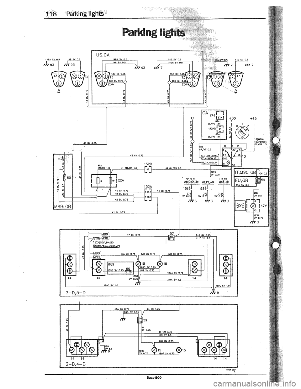 SAAB 900 1989  Service Manual Downloaded from www.Manualslib.com manuals search engine   