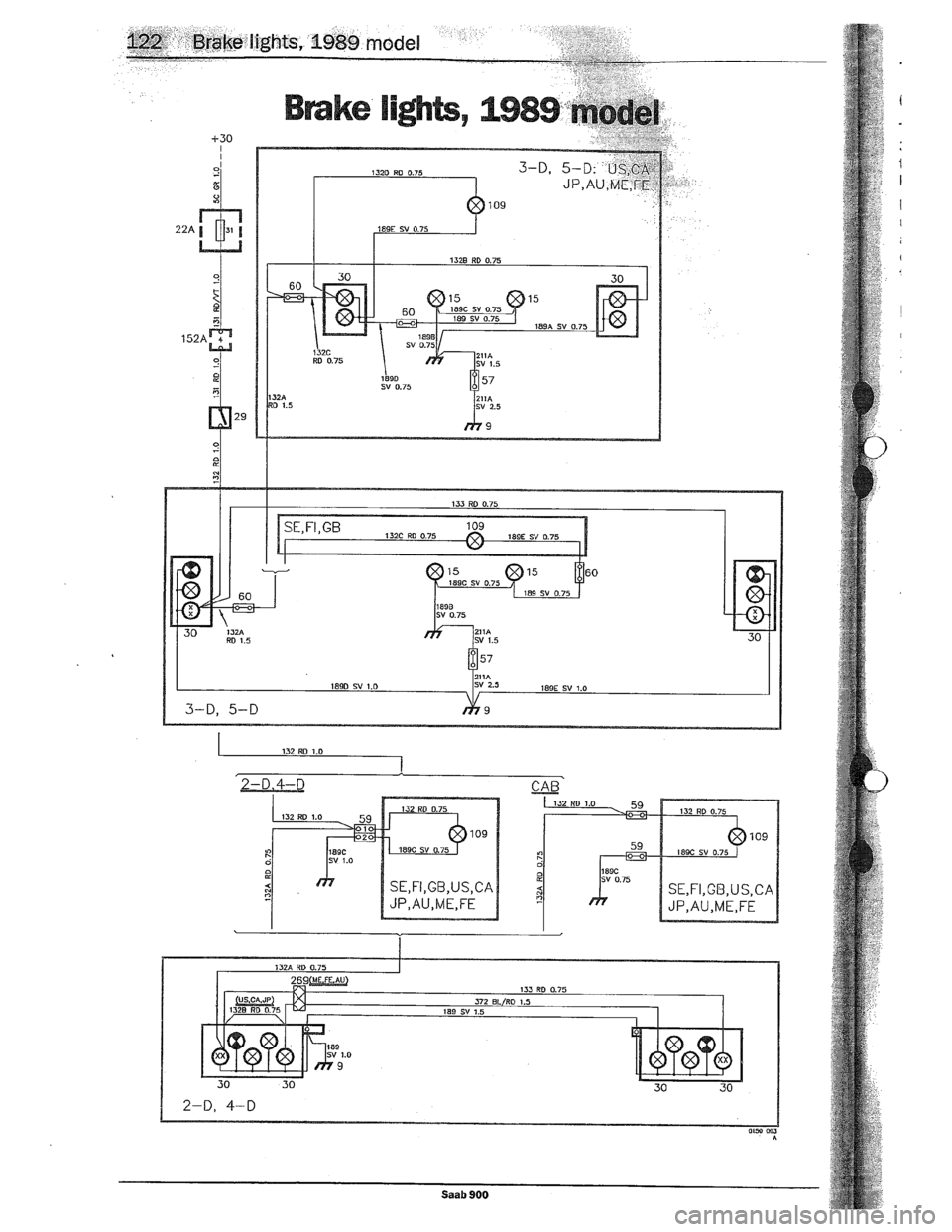 SAAB 900 1989  Service Manual Downloaded from www.Manualslib.com manuals search engine   