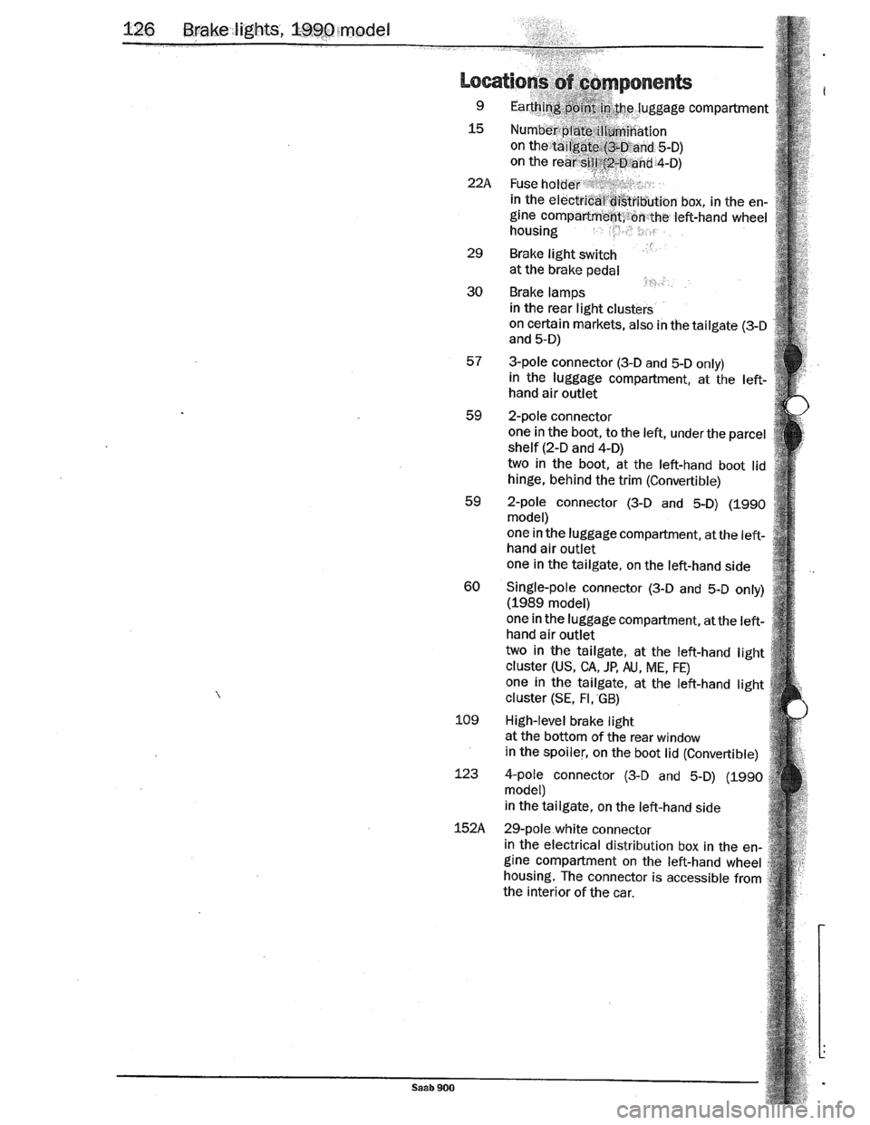 SAAB 900 1989  Service Manual Downloaded from www.Manualslib.com manuals search engine   