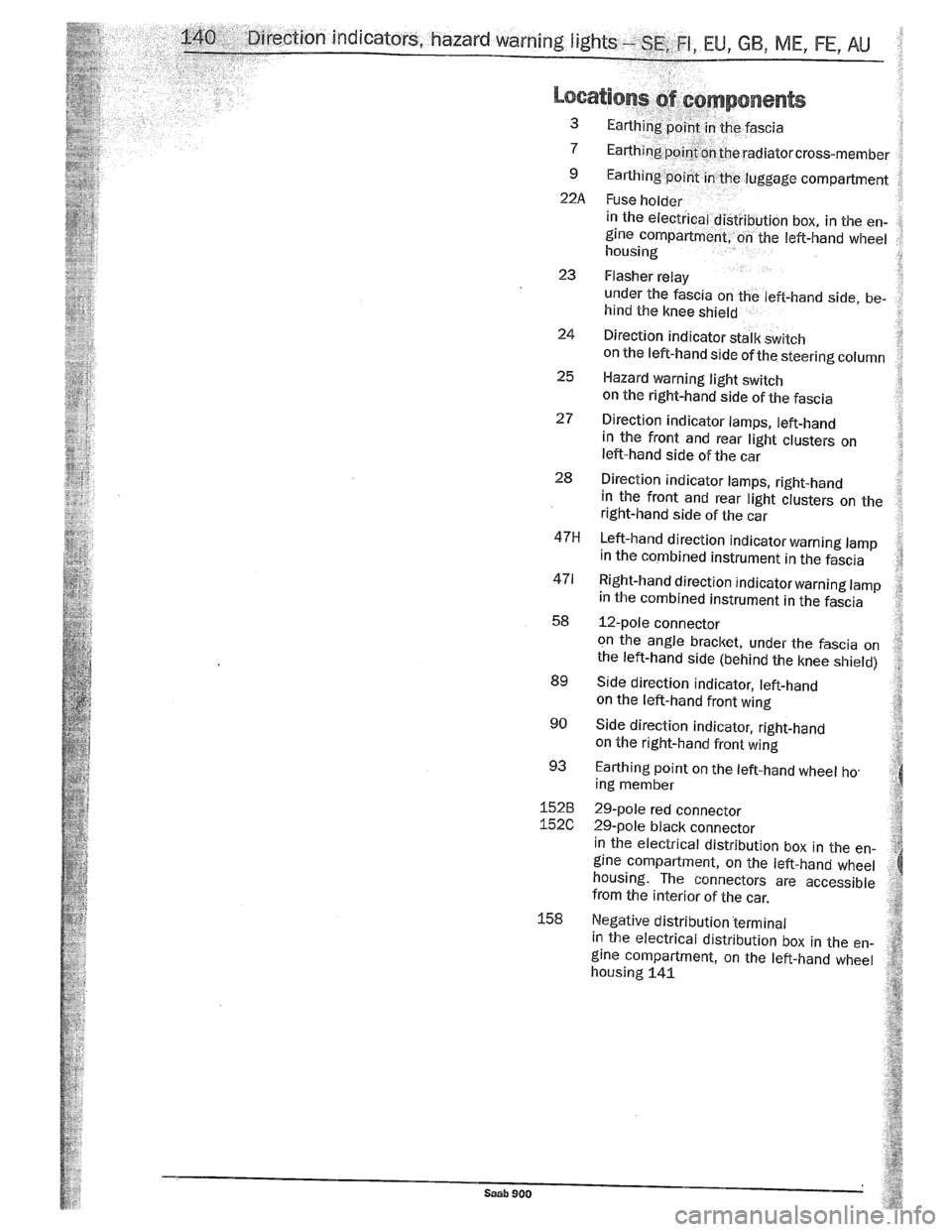 SAAB 900 1989 Service Manual Downloaded from www.Manualslib.com manuals search engine SAAB 900 1989 Service Manual Downloaded from www.Manualslib.com manuals search engine