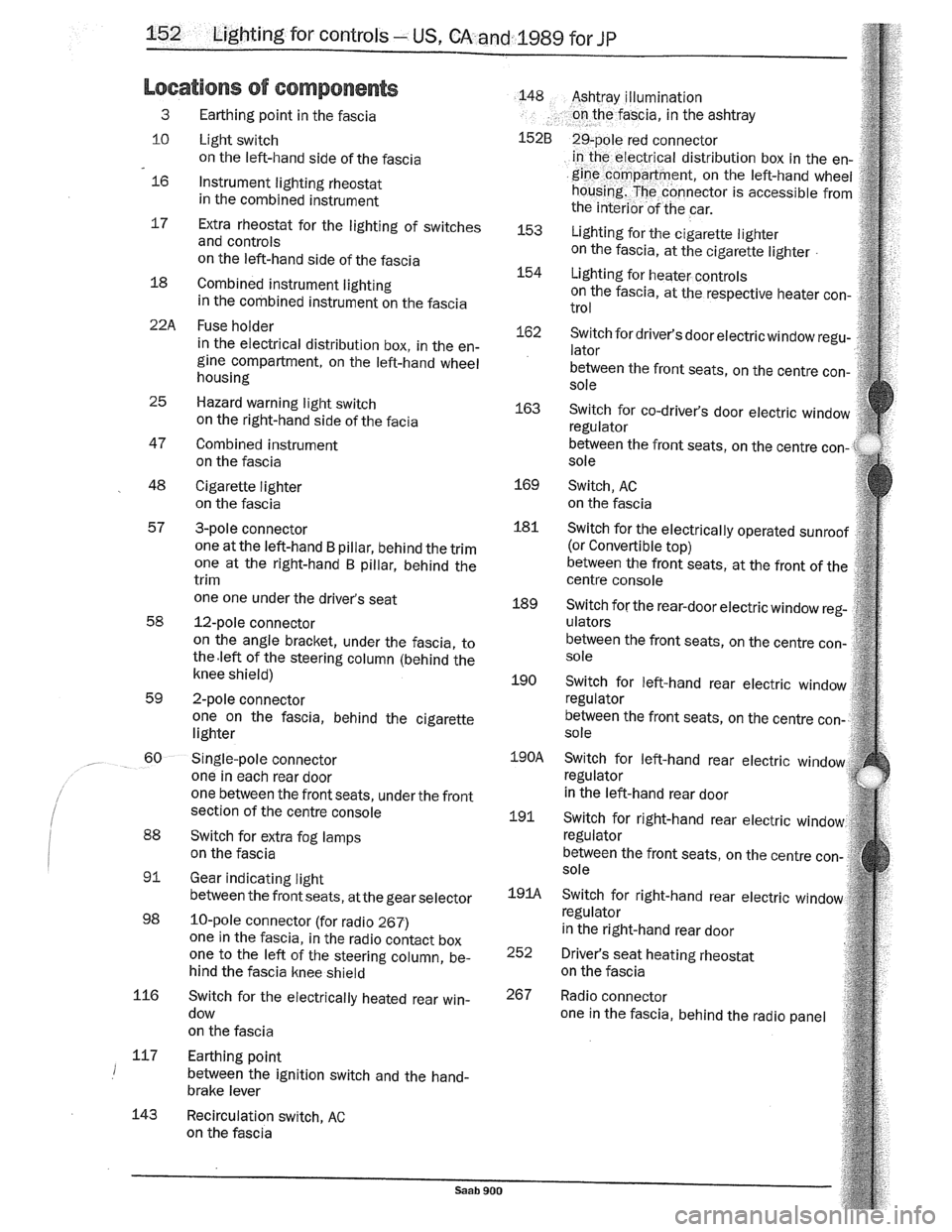 SAAB 900 1989  Service Manual Downloaded from www.Manualslib.com manuals search engine   