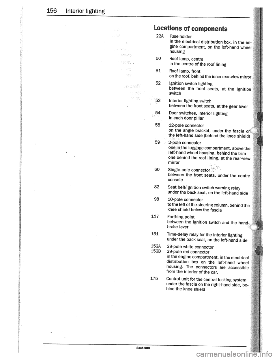 SAAB 900 1989  Service Manual Downloaded from www.Manualslib.com manuals search engine   