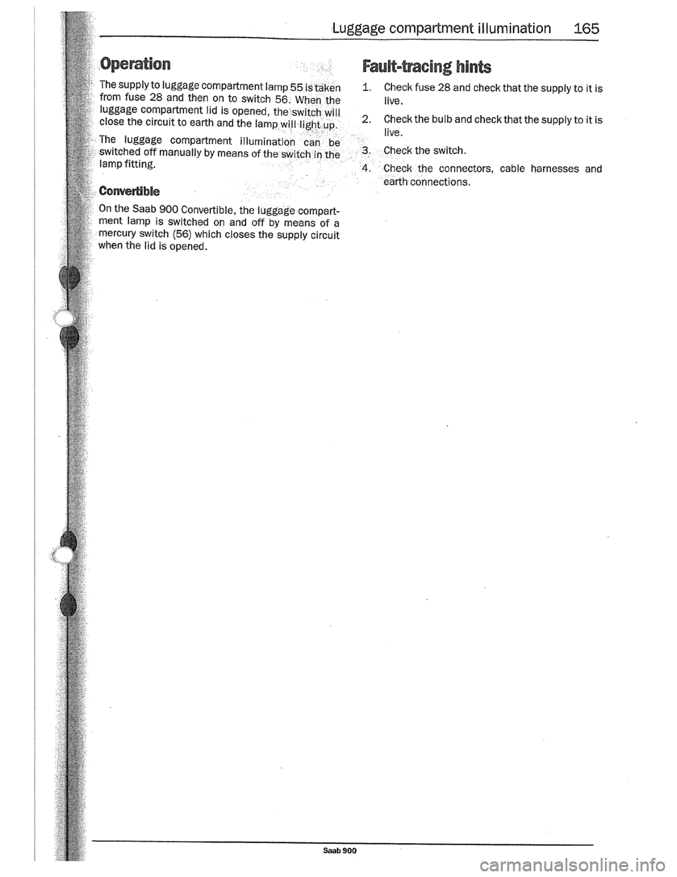 SAAB 900 1989  Service Manual Downloaded from www.Manualslib.com manuals search engine   