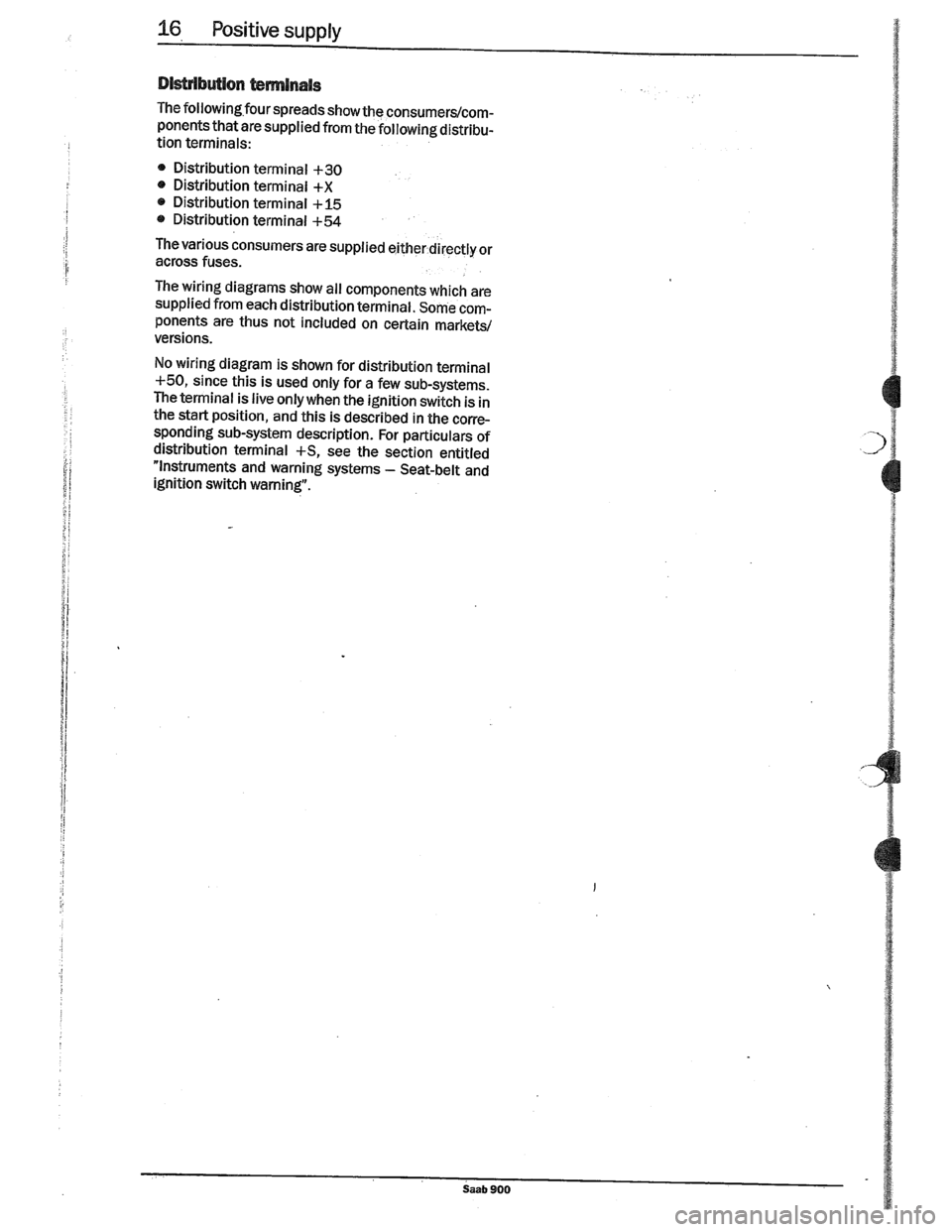 SAAB 900 1989 User Guide Downloaded from www.Manualslib.com manuals search engine   