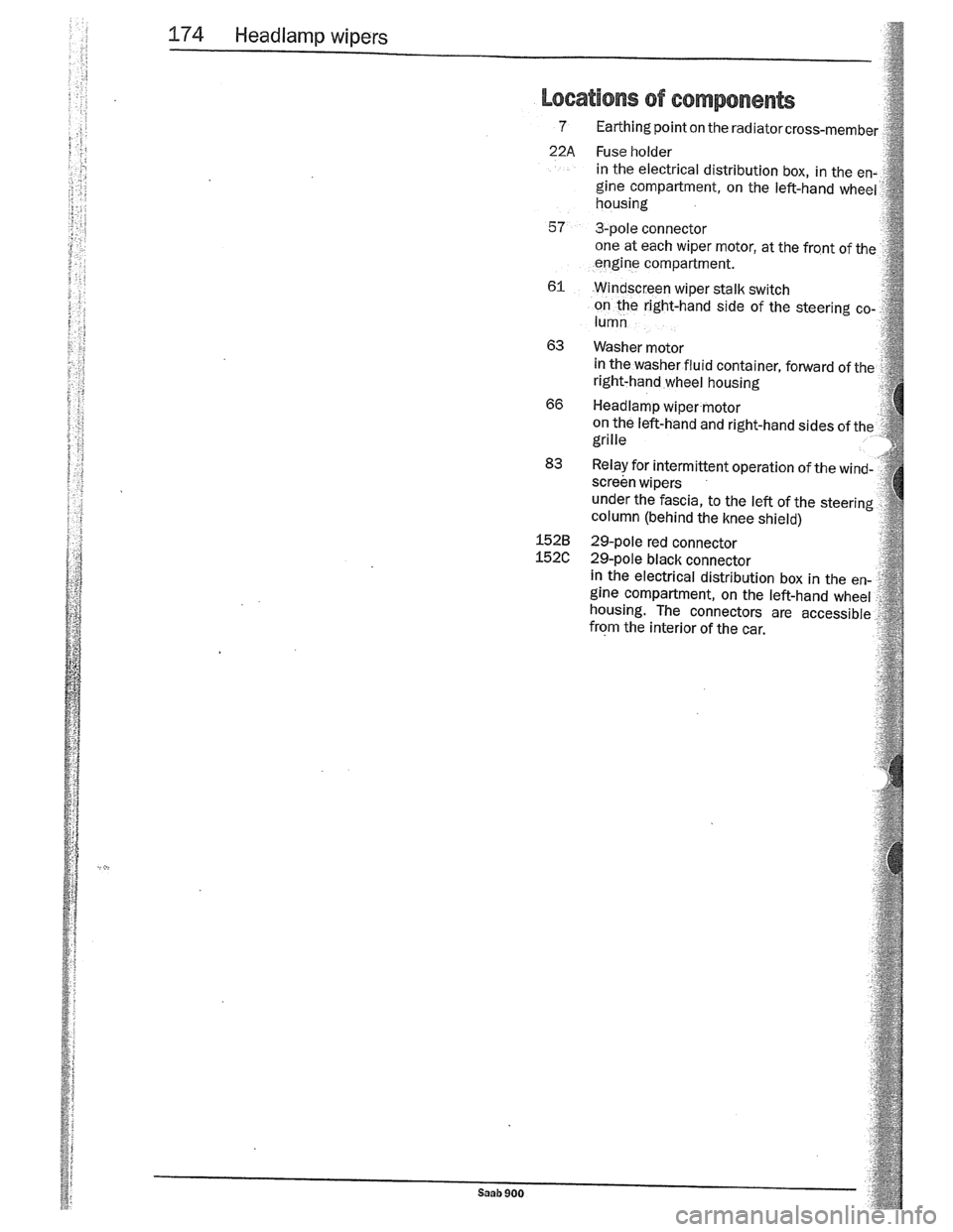 SAAB 900 1989  Service Manual Downloaded from www.Manualslib.com manuals search engine   