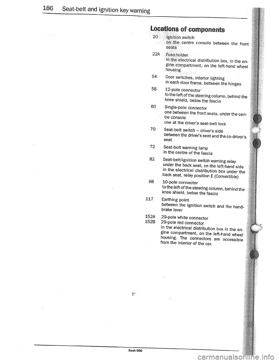 SAAB 900 1989  Service Manual Downloaded from www.Manualslib.com manuals search engine   