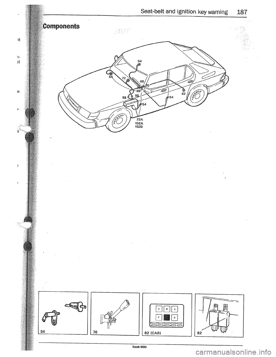 SAAB 900 1989  Service Manual Downloaded from www.Manualslib.com manuals search engine   