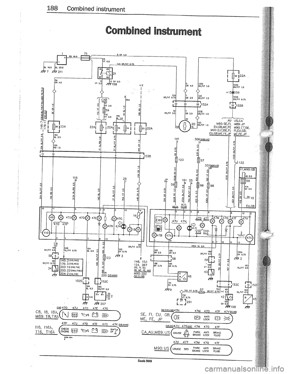 SAAB 900 1989  Service Manual Downloaded from www.Manualslib.com manuals search engine   