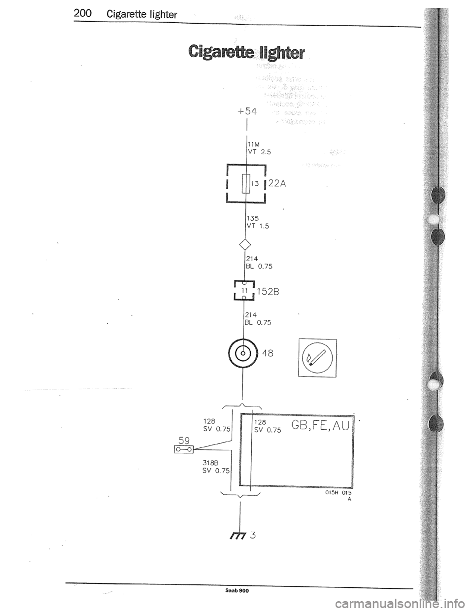 SAAB 900 1989  Service Manual Downloaded from www.Manualslib.com manuals search engine   