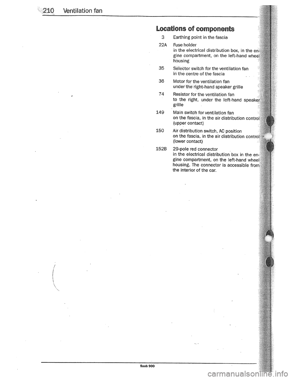 SAAB 900 1989  Service Manual Downloaded from www.Manualslib.com manuals search engine   