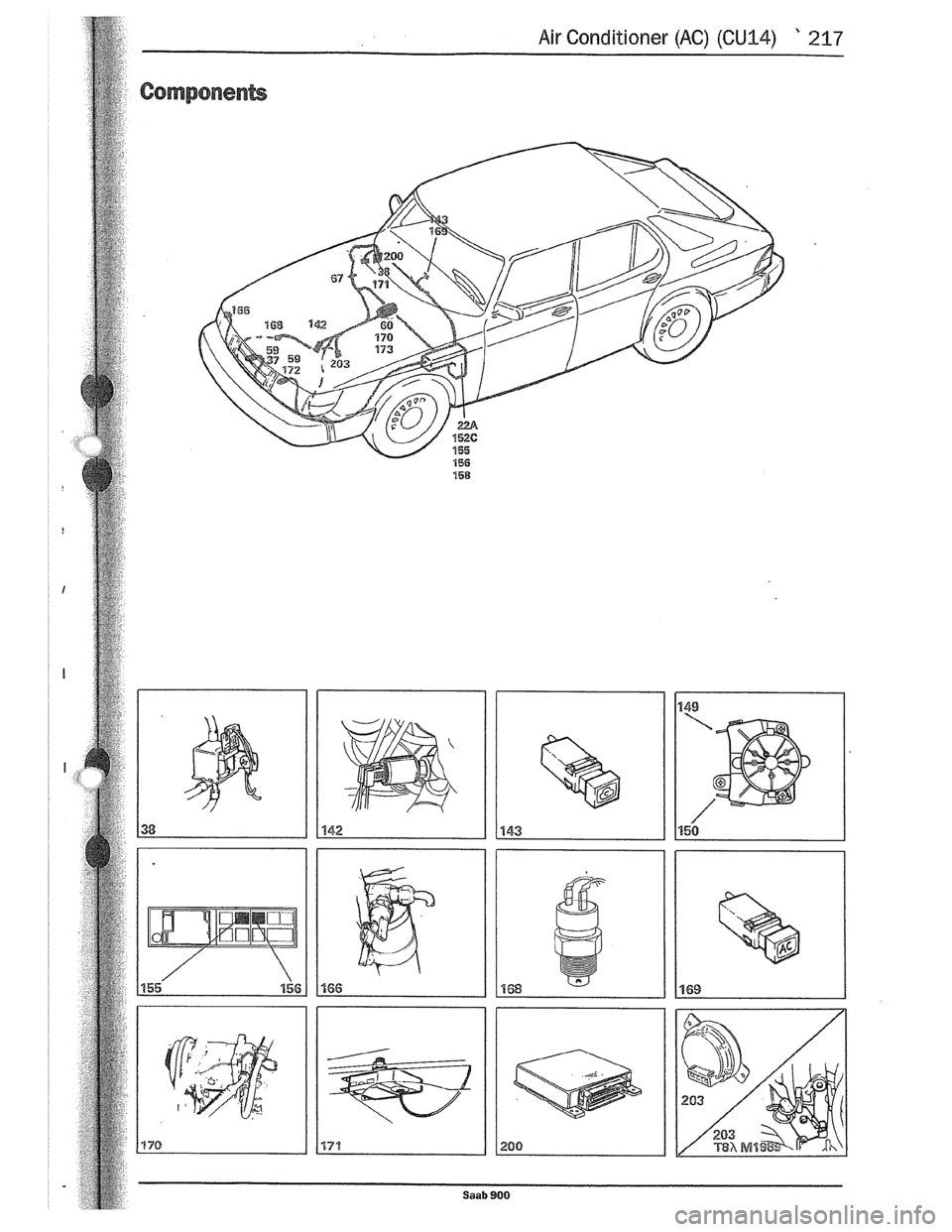 SAAB 900 1989  Service Manual Downloaded from www.Manualslib.com manuals search engine   