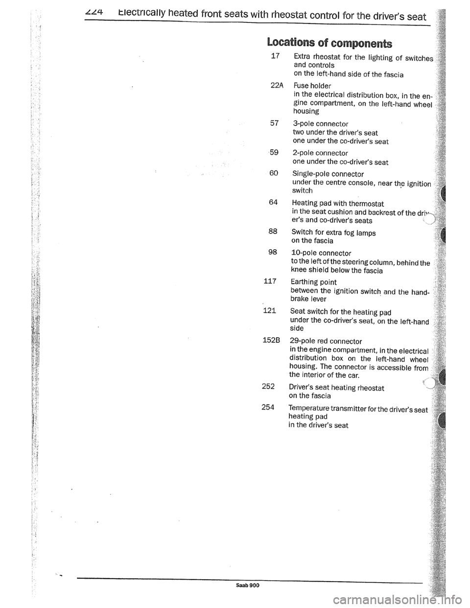 SAAB 900 1989  Service Manual Downloaded from www.Manualslib.com manuals search engine   