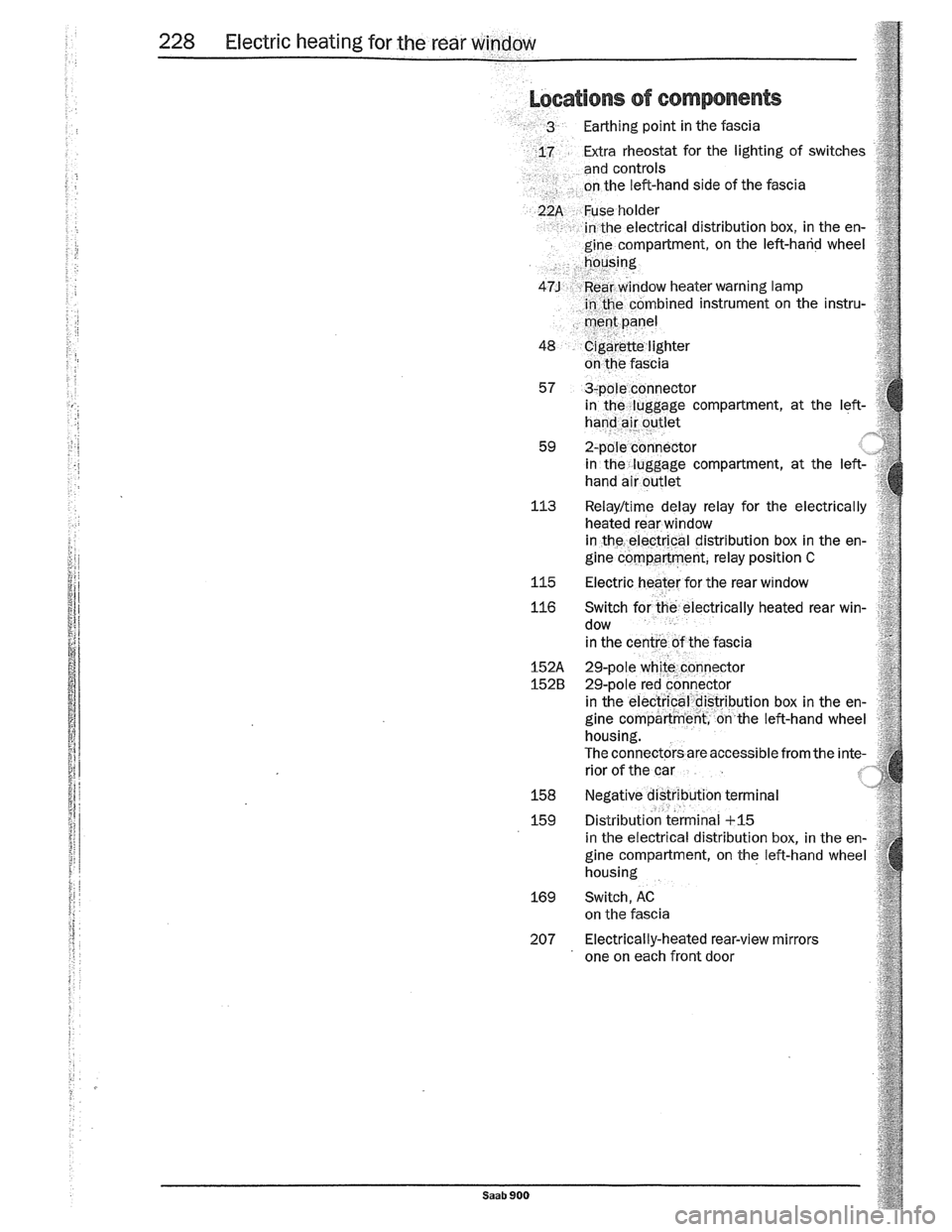 SAAB 900 1989  Service Manual Downloaded from www.Manualslib.com manuals search engine   