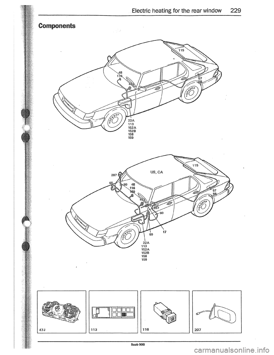SAAB 900 1989  Service Manual Downloaded from www.Manualslib.com manuals search engine   