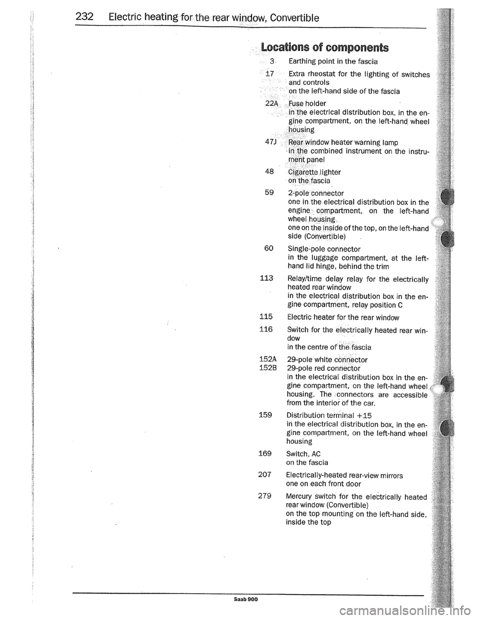 SAAB 900 1989  Service Manual Downloaded from www.Manualslib.com manuals search engine   