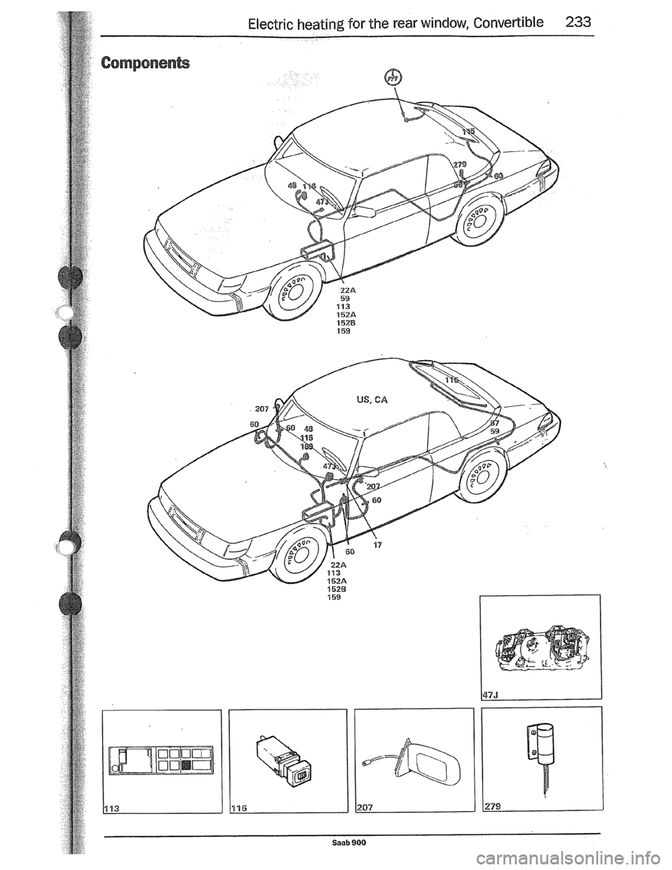 SAAB 900 1989  Service Manual Downloaded from www.Manualslib.com manuals search engine   