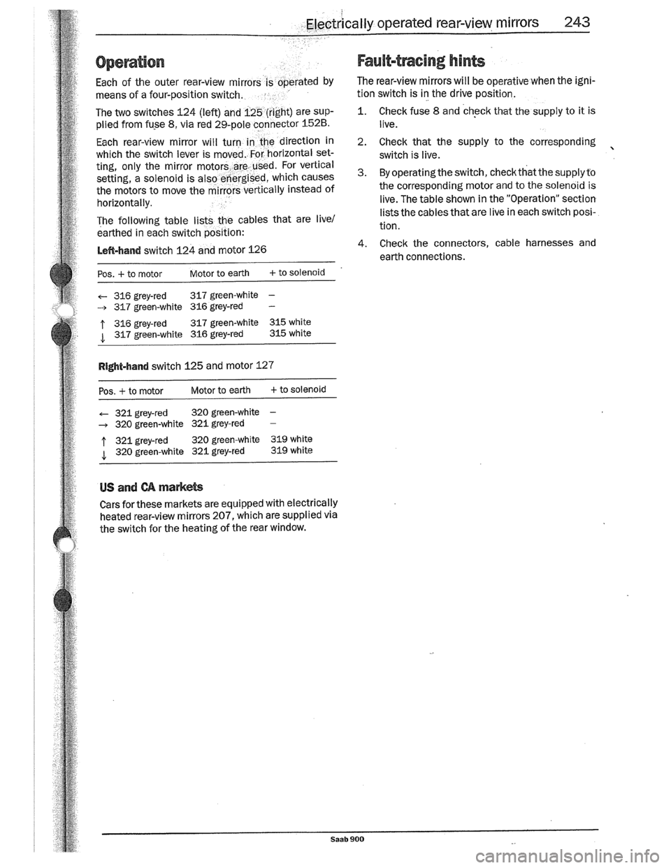 SAAB 900 1989  Service Manual Downloaded from www.Manualslib.com manuals search engine   