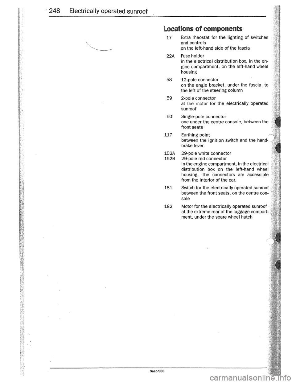 SAAB 900 1989  Service Manual Downloaded from www.Manualslib.com manuals search engine   