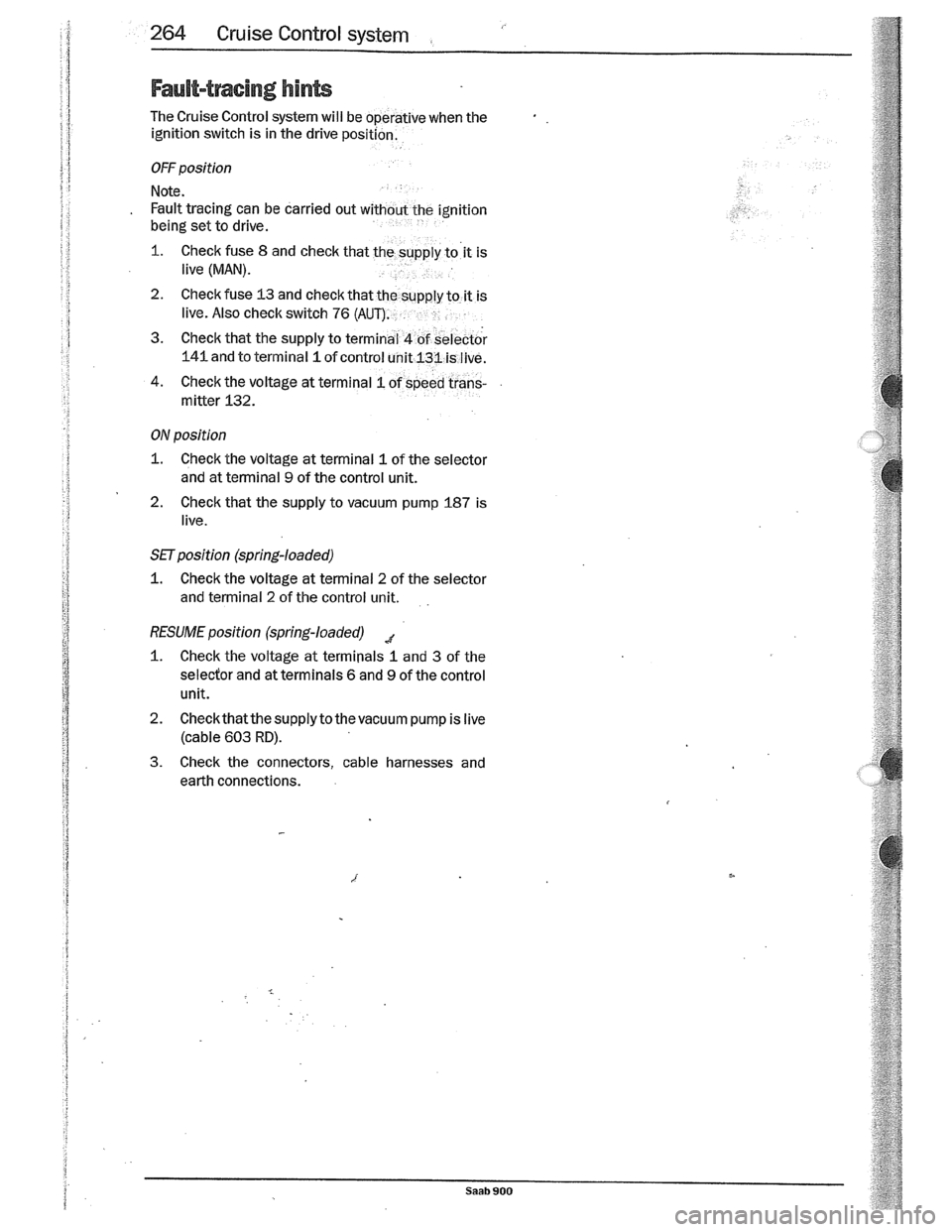SAAB 900 1989  Service Manual Downloaded from www.Manualslib.com manuals search engine   