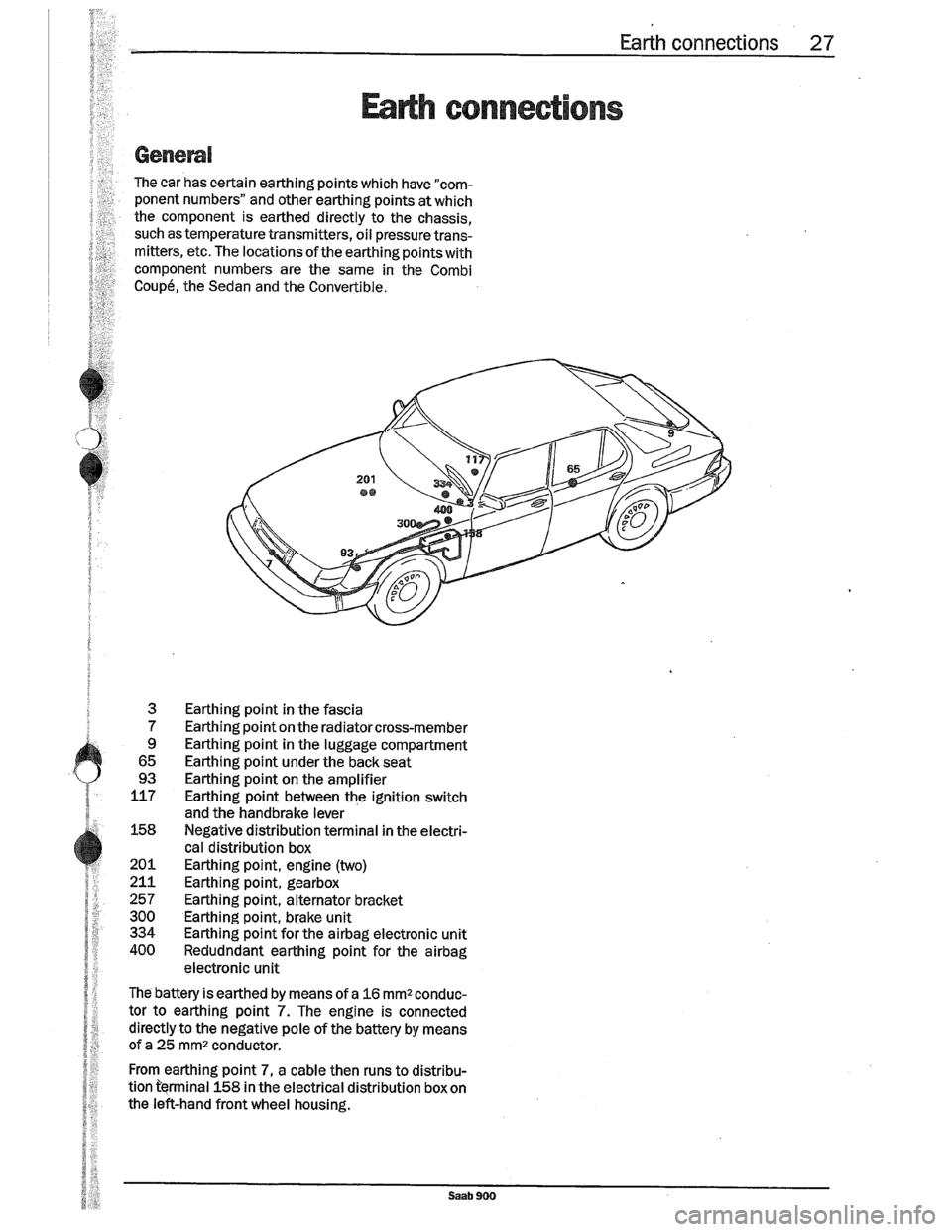 SAAB 900 1989 Owners Manual Downloaded from www.Manualslib.com manuals search engine SAAB 900 1989 Owners Manual Downloaded from www.Manualslib.com manuals search engine