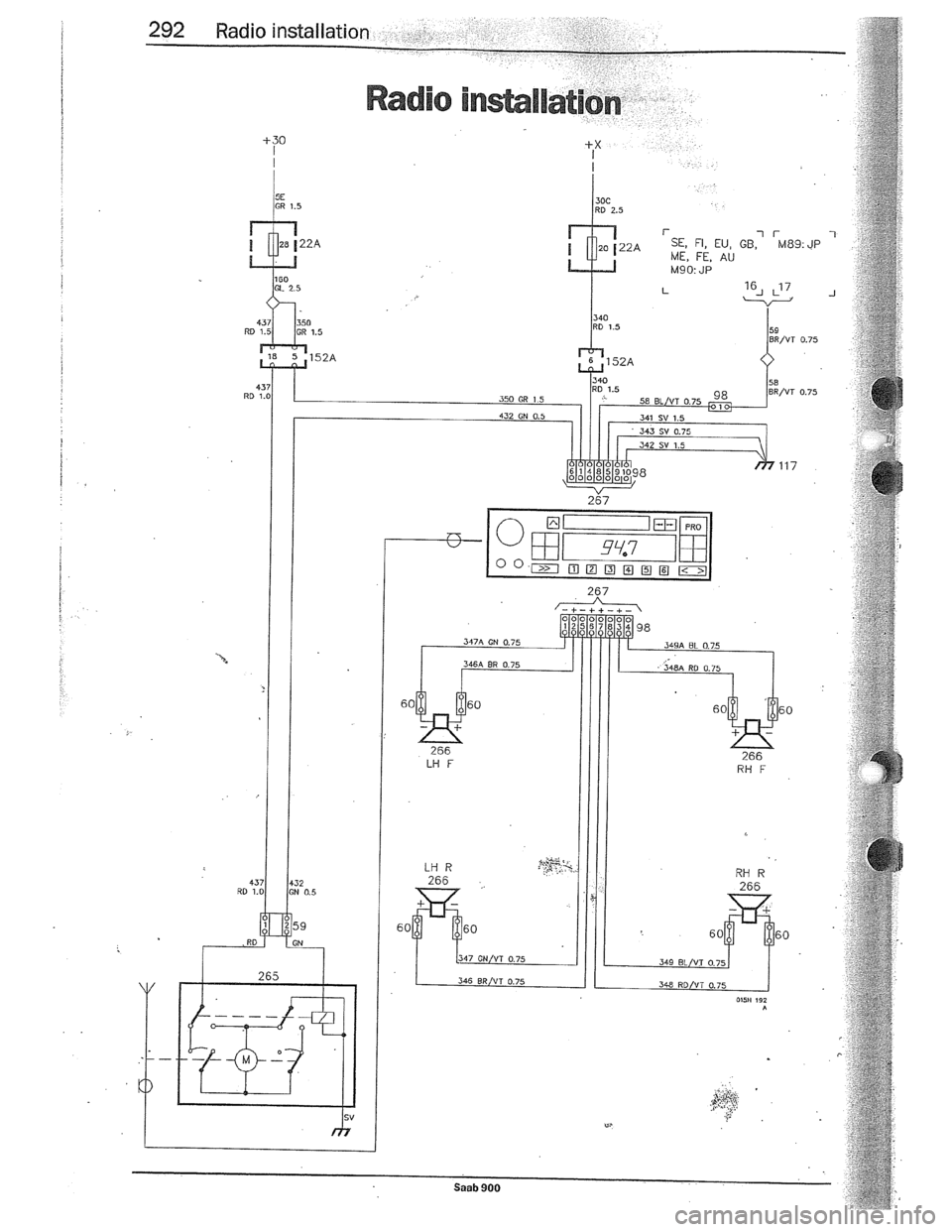 SAAB 900 1989  Service Manual Downloaded from www.Manualslib.com manuals search engine   