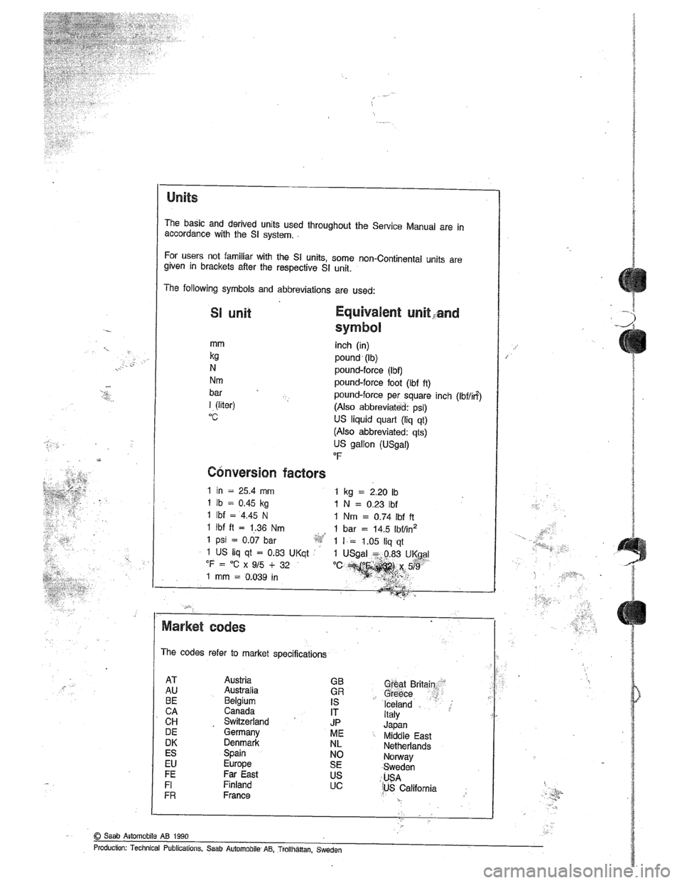 SAAB 900 1989  Service Manual Downloaded from www.Manualslib.com manuals search engine   