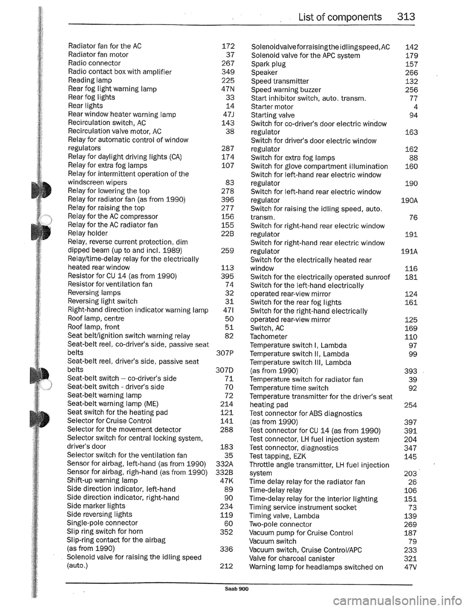 SAAB 900 1989 Service Manual Downloaded from www.Manualslib.com manuals search engine SAAB 900 1989 Service Manual Downloaded from www.Manualslib.com manuals search engine