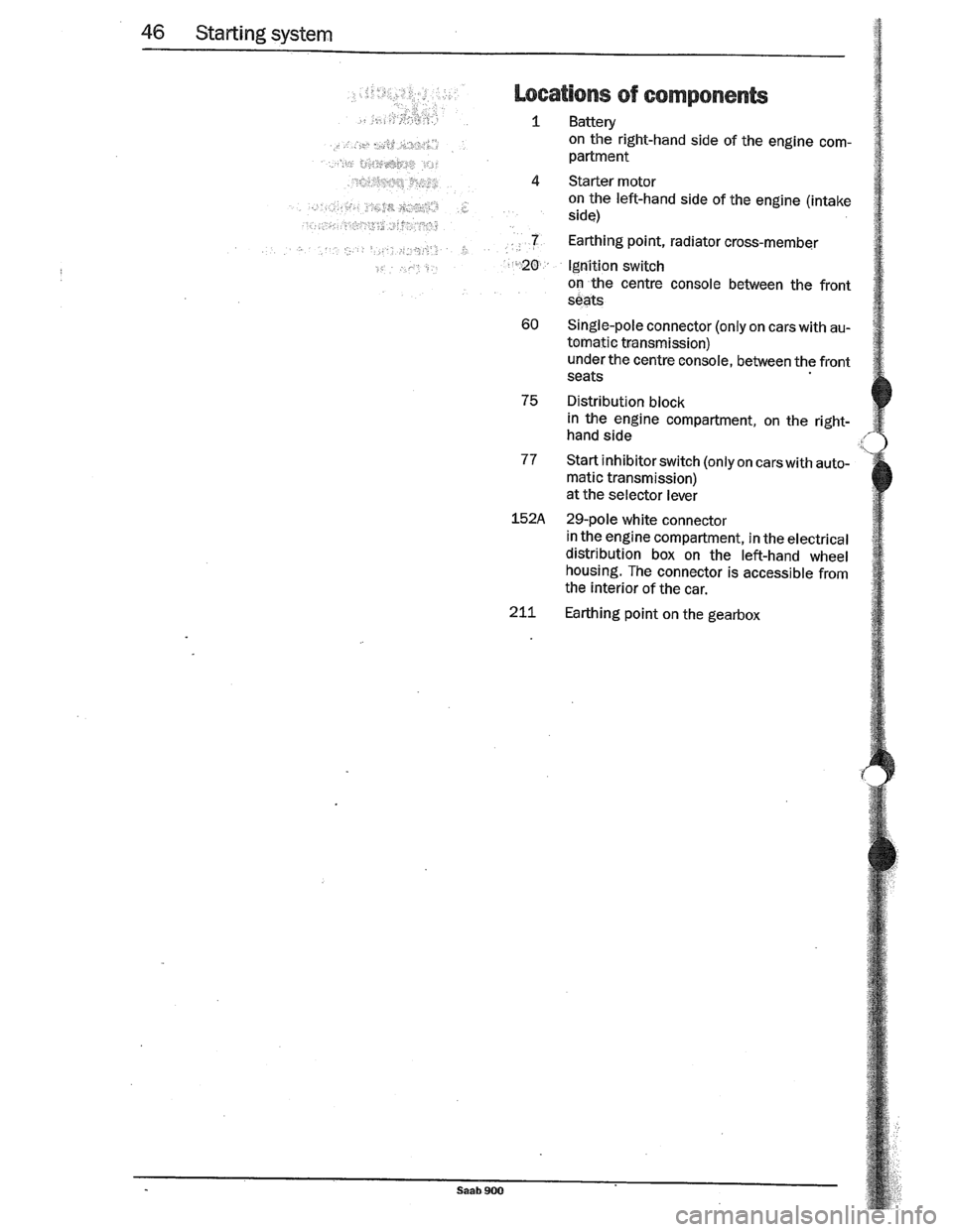 SAAB 900 1989 Workshop Manual Downloaded from www.Manualslib.com manuals search engine SAAB 900 1989 Workshop Manual Downloaded from www.Manualslib.com manuals search engine