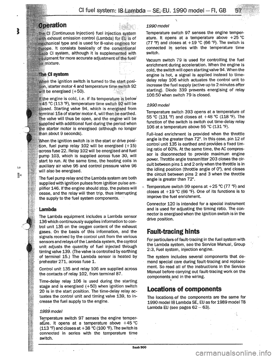 SAAB 900 1989 Repair Manual Downloaded from www.Manualslib.com manuals search engine   