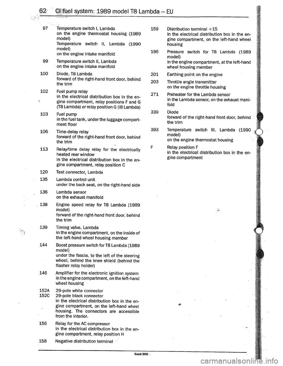 SAAB 900 1989 Repair Manual Downloaded from www.Manualslib.com manuals search engine   