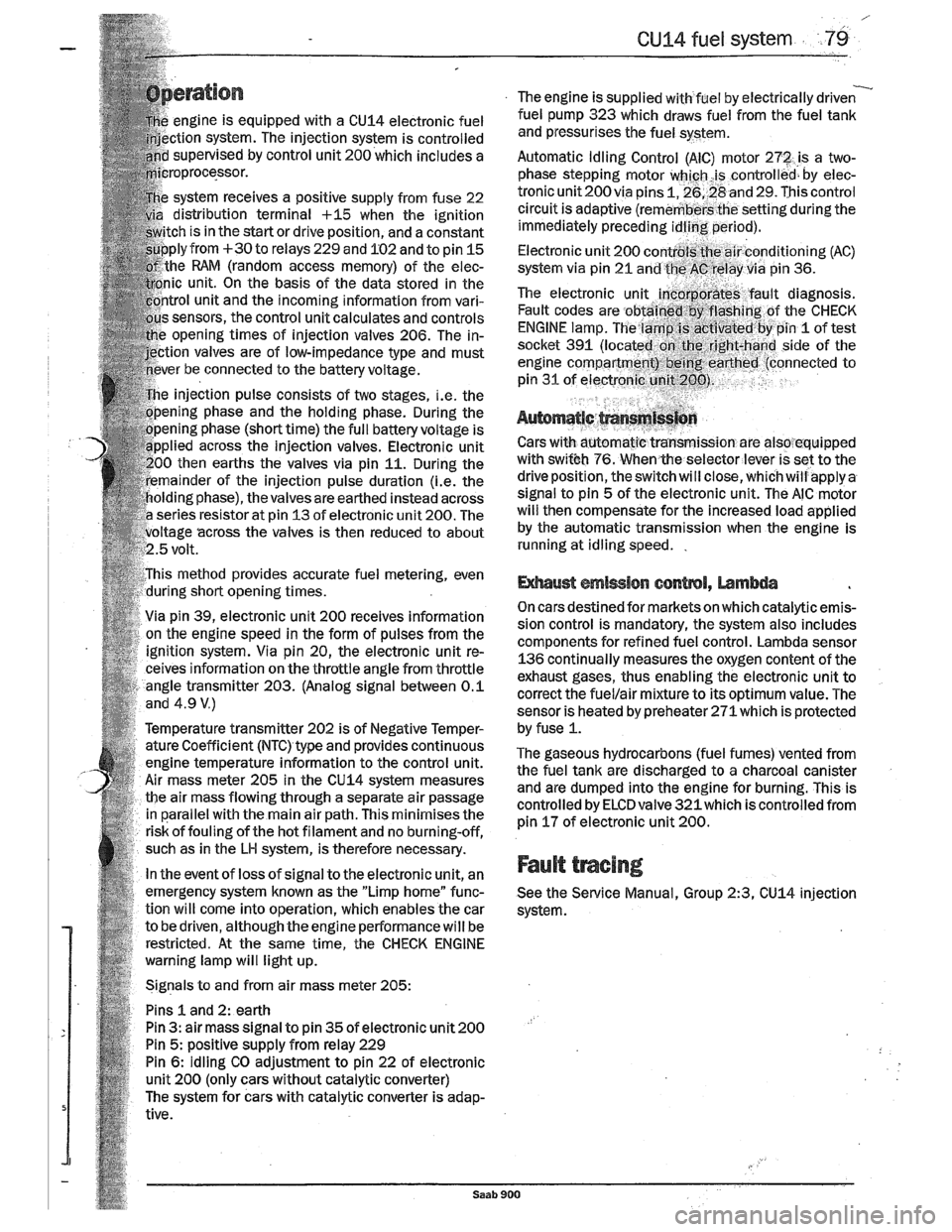SAAB 900 1989 Manual Online Downloaded from www.Manualslib.com manuals search engine SAAB 900 1989 Manual Online Downloaded from www.Manualslib.com manuals search engine
