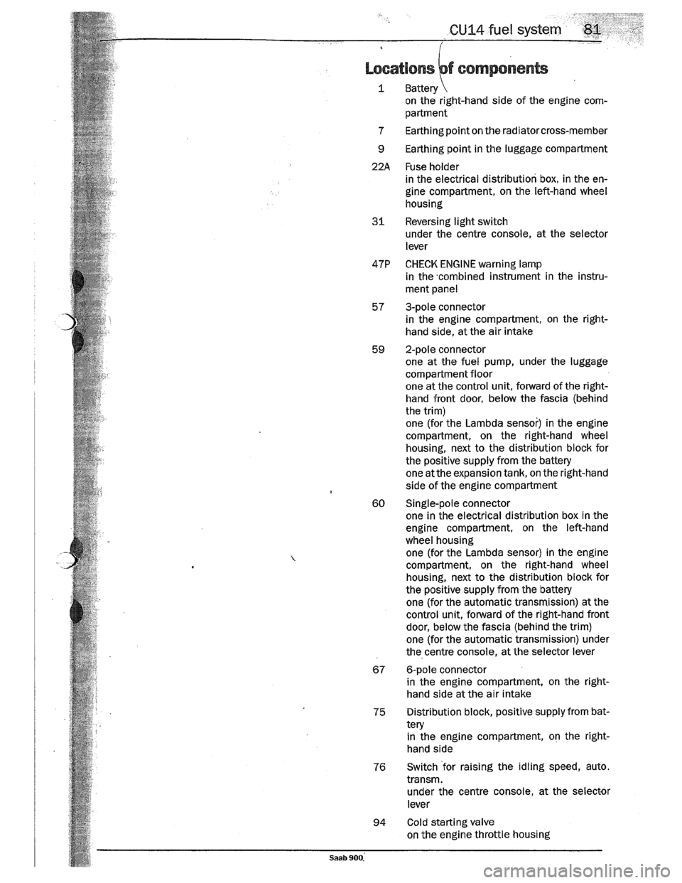 SAAB 900 1989 Manual Online Downloaded from www.Manualslib.com manuals search engine SAAB 900 1989 Manual Online Downloaded from www.Manualslib.com manuals search engine