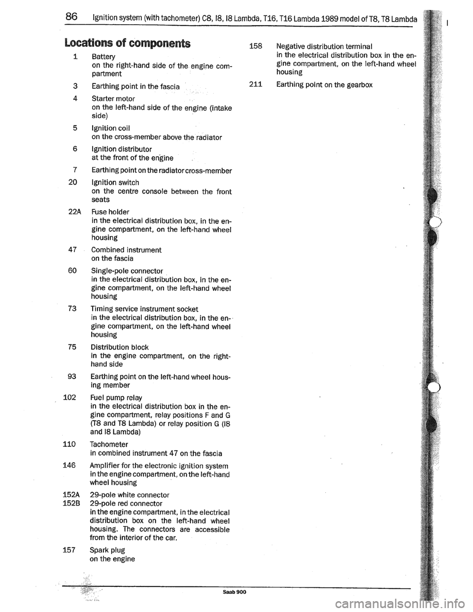 SAAB 900 1989 Manual Online Downloaded from www.Manualslib.com manuals search engine SAAB 900 1989 Manual Online Downloaded from www.Manualslib.com manuals search engine