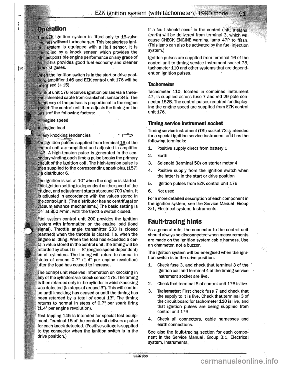 SAAB 900 1989 Owners Manual Downloaded from www.Manualslib.com manuals search engine SAAB 900 1989 Owners Manual Downloaded from www.Manualslib.com manuals search engine