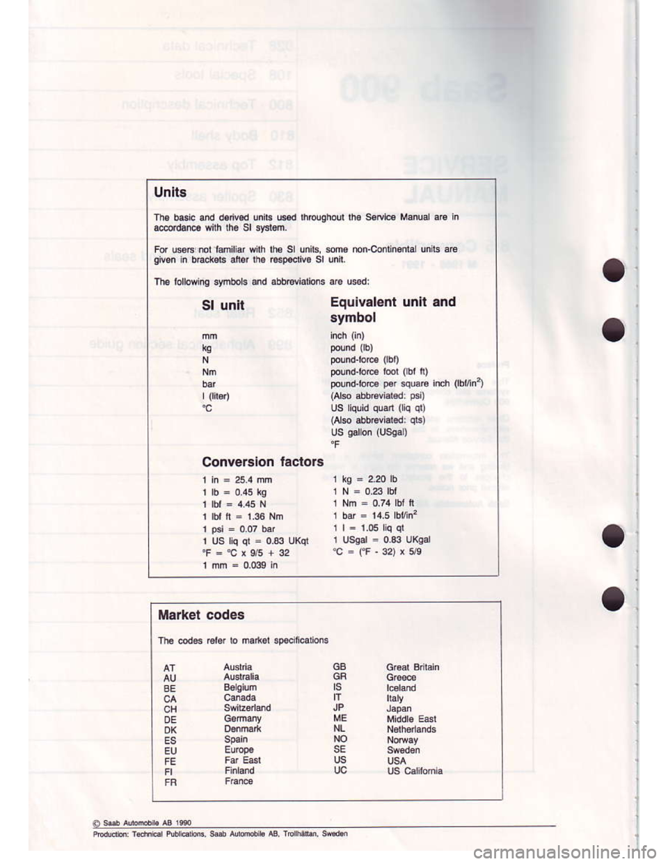 SAAB 900 1986  Service Manual Downloaded from www.Manualslib.com manuals search engine UnKt3
lshoul lh. s.vl6 Mmur m h
.@d.r ri6 tho Sl sydo.n.
Fdl)slra.1oni|br}im.€|unibqrvs rn bEdd and m. @p*[E sr unn.
Th€ l.ro$iq synboE