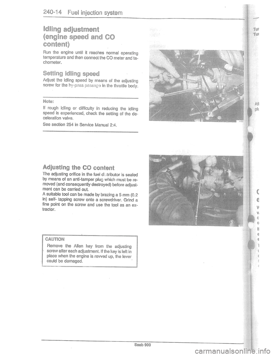 SAAB 900 1981 Service Manual Downloaded from www.Manualslib.com manuals search engine SAAB 900 1981 Service Manual Downloaded from www.Manualslib.com manuals search engine