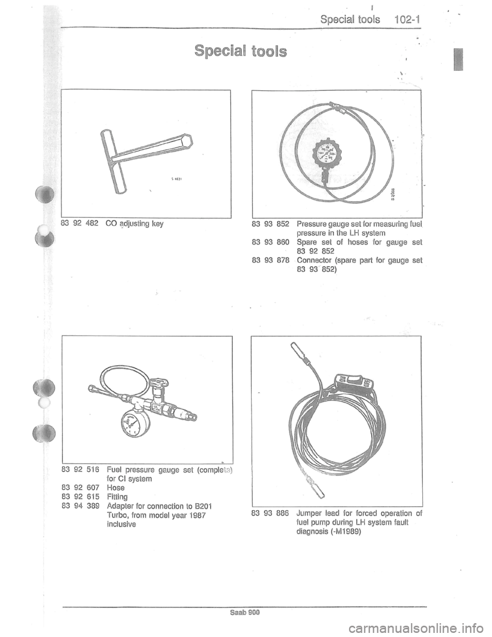 SAAB 900 1981 User Guide Downloaded from www.Manualslib.com manuals search engine SAAB 900 1981 User Guide Downloaded from www.Manualslib.com manuals search engine