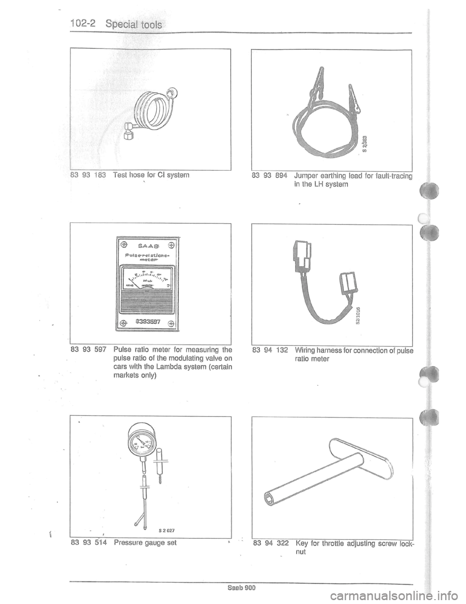 SAAB 900 1981 User Guide Downloaded from www.Manualslib.com manuals search engine SAAB 900 1981 User Guide Downloaded from www.Manualslib.com manuals search engine