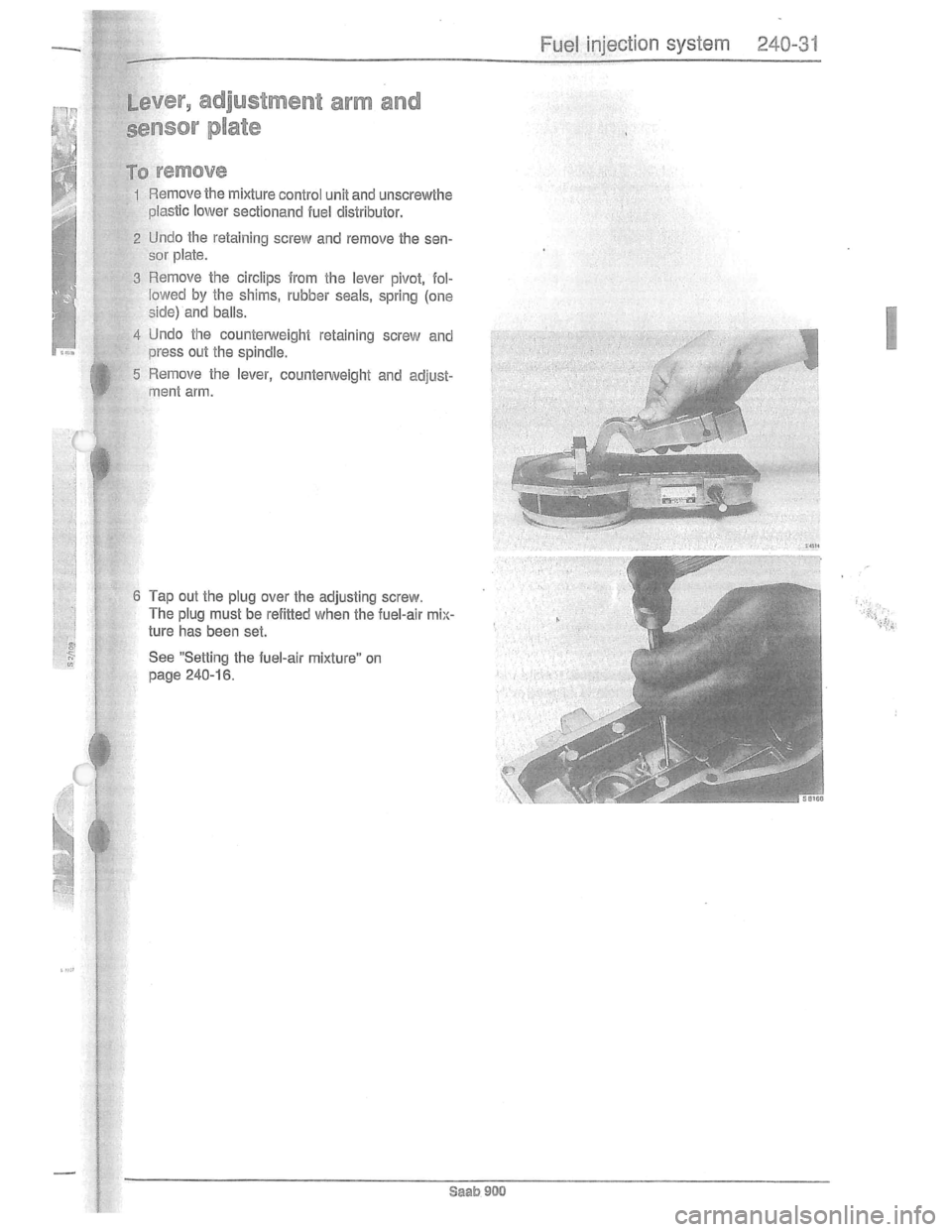 SAAB 900 1981 Service Manual Downloaded from www.Manualslib.com manuals search engine SAAB 900 1981 Service Manual Downloaded from www.Manualslib.com manuals search engine