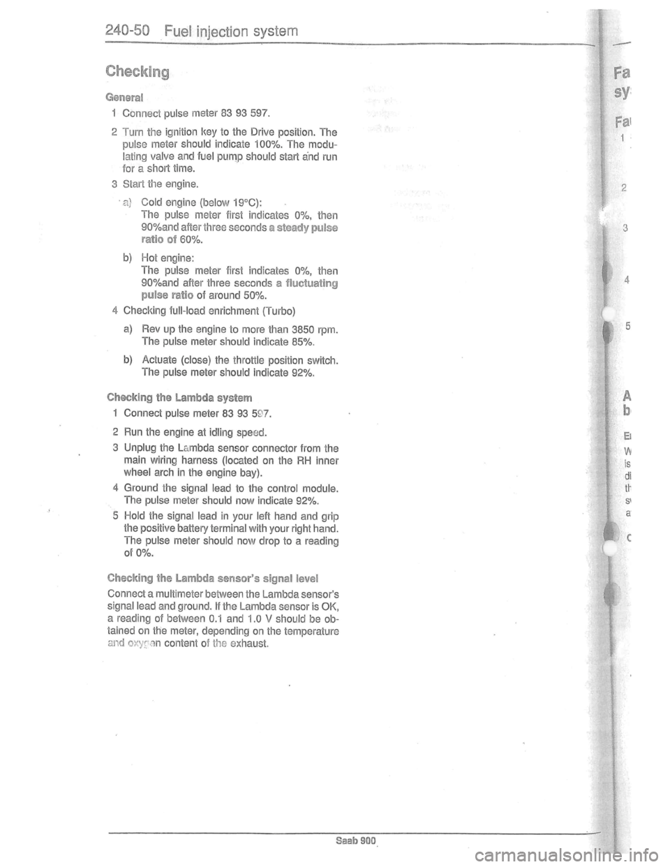 SAAB 900 1981 Service Manual Downloaded from www.Manualslib.com manuals search engine SAAB 900 1981 Service Manual Downloaded from www.Manualslib.com manuals search engine