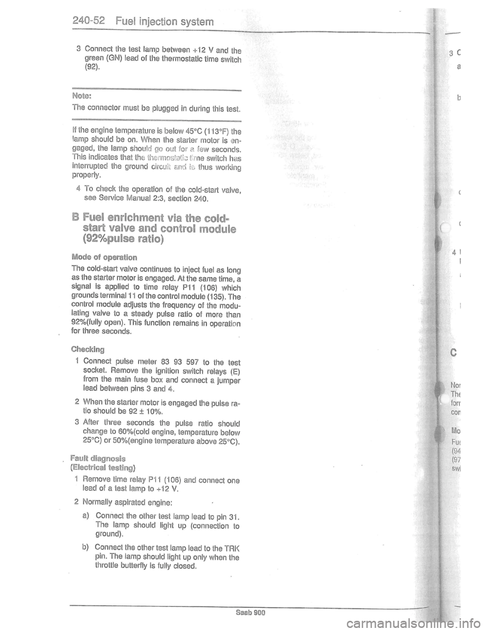 SAAB 900 1981 Service Manual Downloaded from www.Manualslib.com manuals search engine SAAB 900 1981 Service Manual Downloaded from www.Manualslib.com manuals search engine