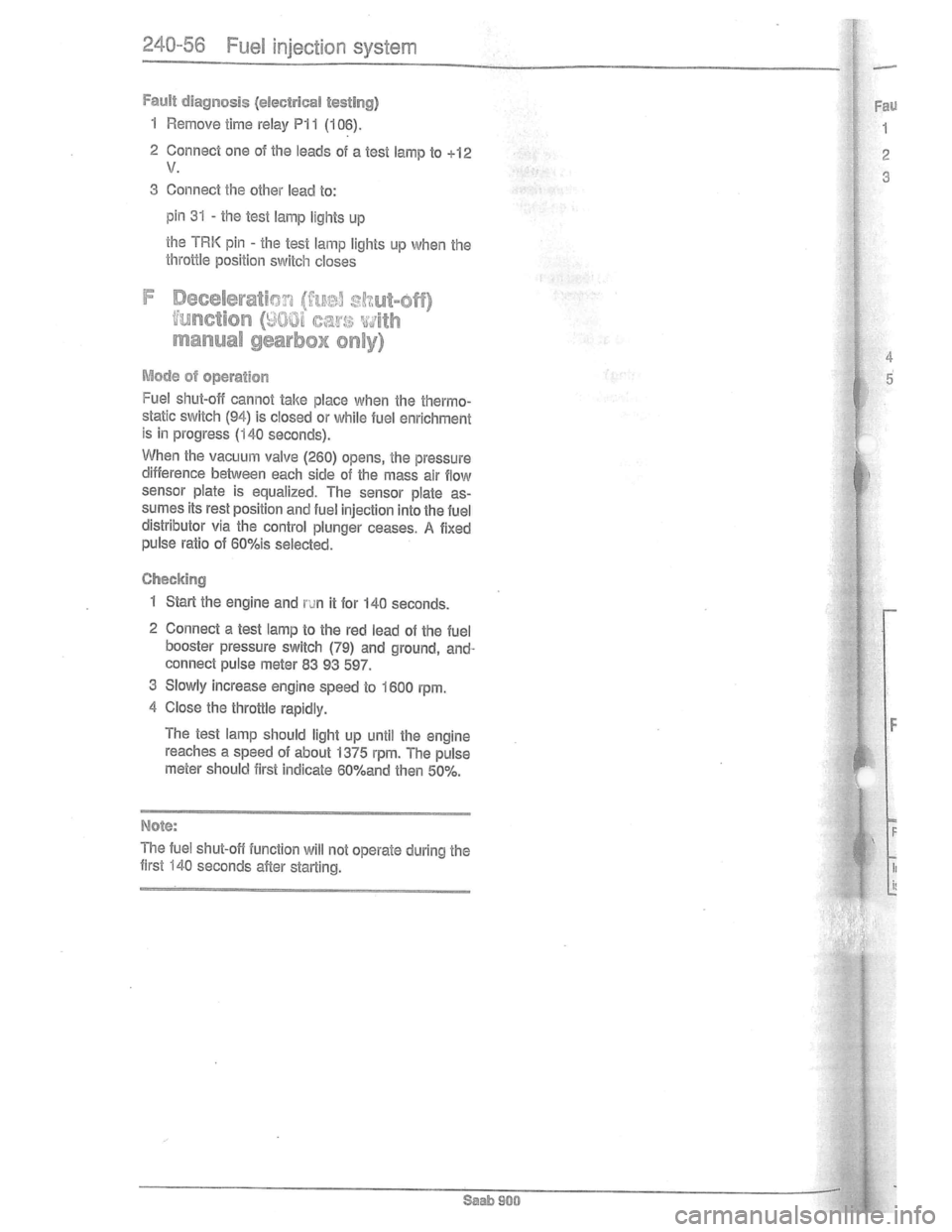 SAAB 900 1981 Service Manual Downloaded from www.Manualslib.com manuals search engine SAAB 900 1981 Service Manual Downloaded from www.Manualslib.com manuals search engine