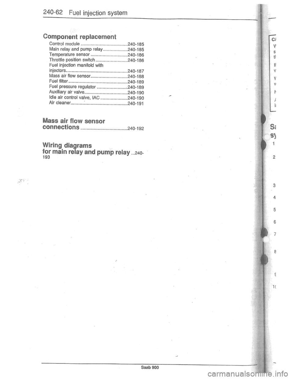 SAAB 900 1981 Service Manual Downloaded from www.Manualslib.com manuals search engine SAAB 900 1981 Service Manual Downloaded from www.Manualslib.com manuals search engine