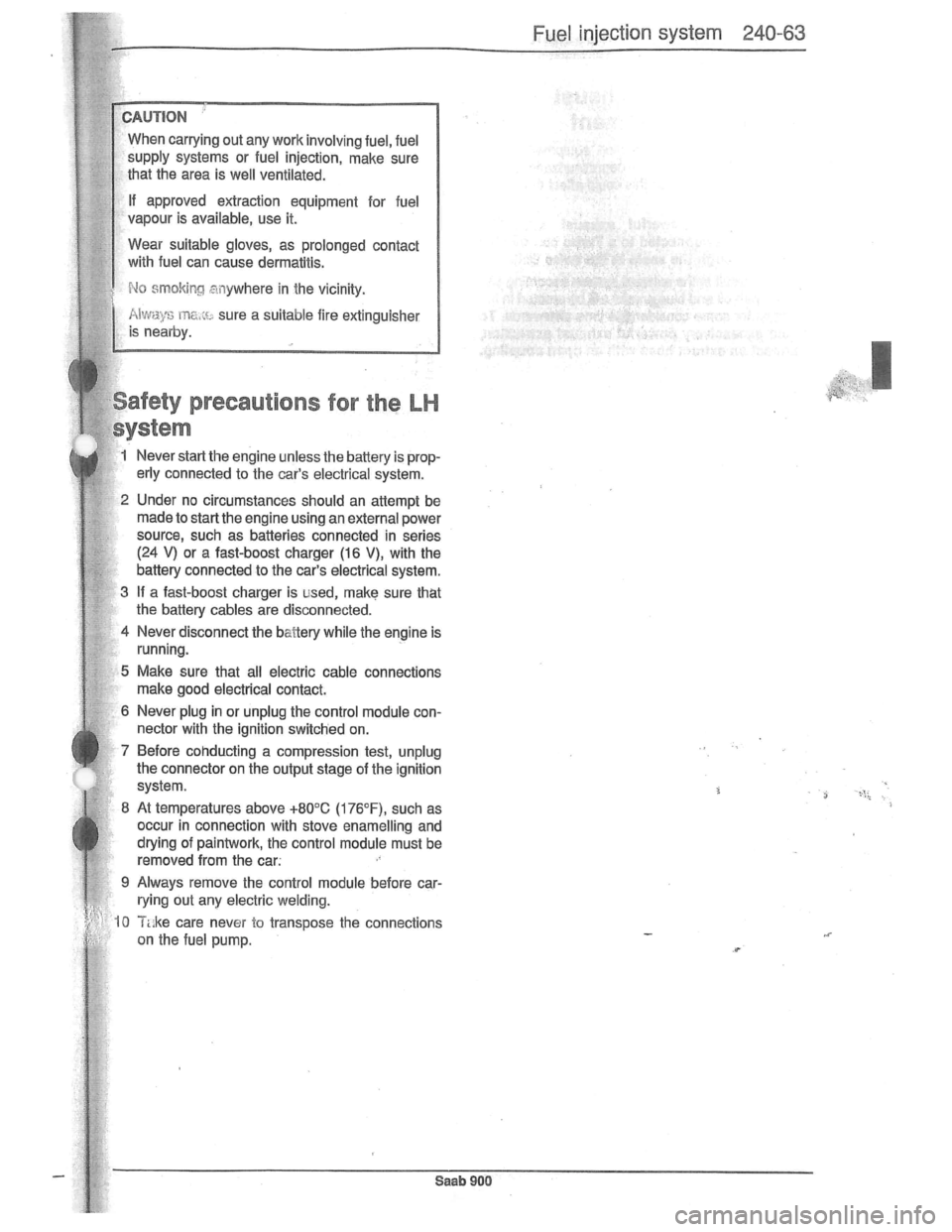 SAAB 900 1981 Service Manual Downloaded from www.Manualslib.com manuals search engine SAAB 900 1981 Service Manual Downloaded from www.Manualslib.com manuals search engine