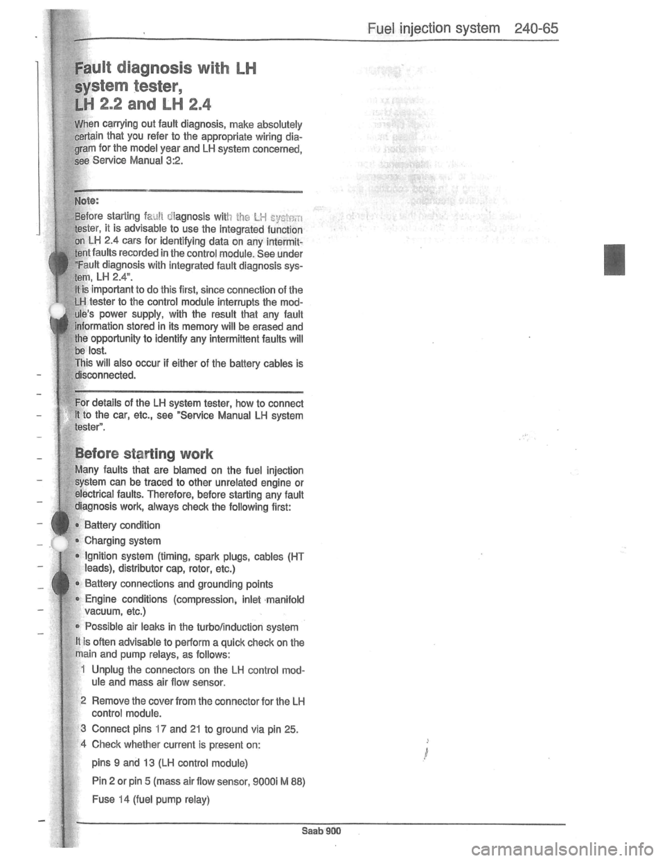 SAAB 900 1981 Service Manual Downloaded from www.Manualslib.com manuals search engine SAAB 900 1981 Service Manual Downloaded from www.Manualslib.com manuals search engine