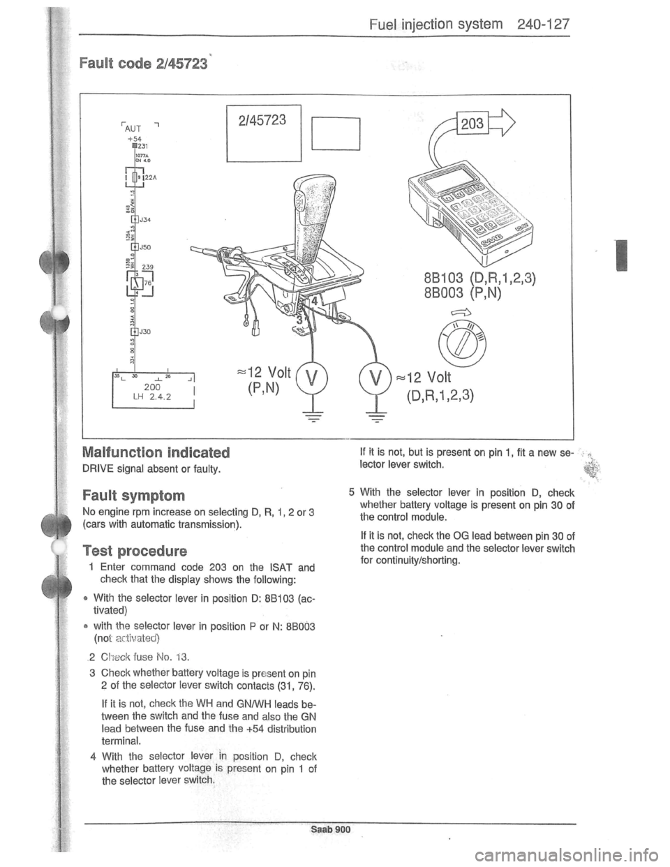 SAAB 900 1981 Service Manual Downloaded from www.Manualslib.com manuals search engine SAAB 900 1981 Service Manual Downloaded from www.Manualslib.com manuals search engine